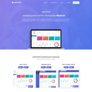 AdminKit – Multipurpose Bootstrap 4.0 Admin Templates