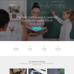 E-School – Professional Learning and Courses HTML5 Template