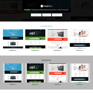 HostNeo – Professional Web Hosting Responsive HTML5 Template