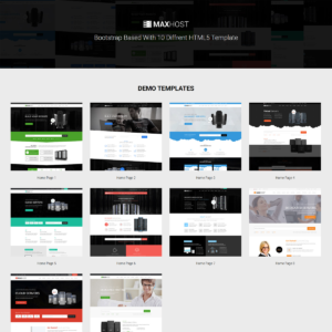 MaxHot – Professional Web Hosting Responsive HTML5 Template