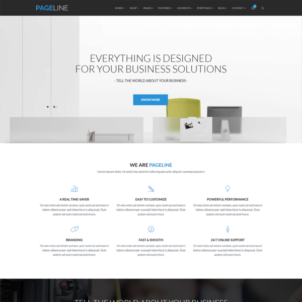 PageLine – Bootstrap Based Multi-Purpose HTML5 Template - Image 3