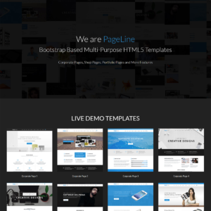 PageLine – Bootstrap Based Multi-Purpose HTML5 Template