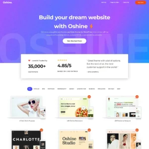 Oshine - Multipurpose Creative WordPress Theme