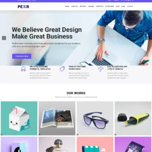 Pexr - Responsive Multipurpose HTML5 Website Template