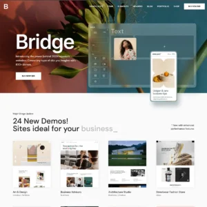 Bridge - Creative Elementor and WooCommerce WordPress Theme