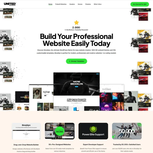 Brooklyn | Creative Multipurpose Responsive WordPress Theme