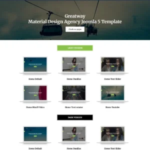 Greatway - Design Agency Joomla 5 Template