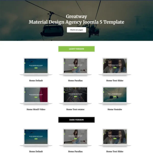 Greatway - Design Agency Joomla 5 Template