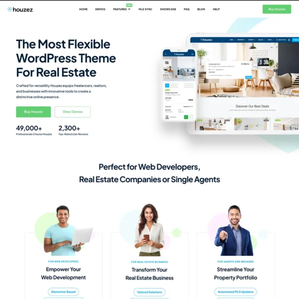 Houzez - Real Estate WordPress Theme