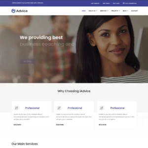 iAdvice - Business Consulting Joomla 5 Template