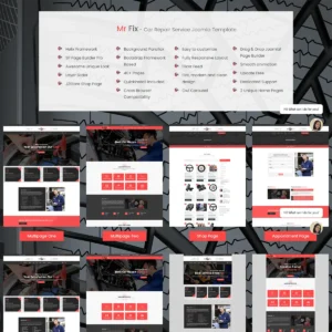 Mr Fix - Car Repair Service Business Joomla 5 Template