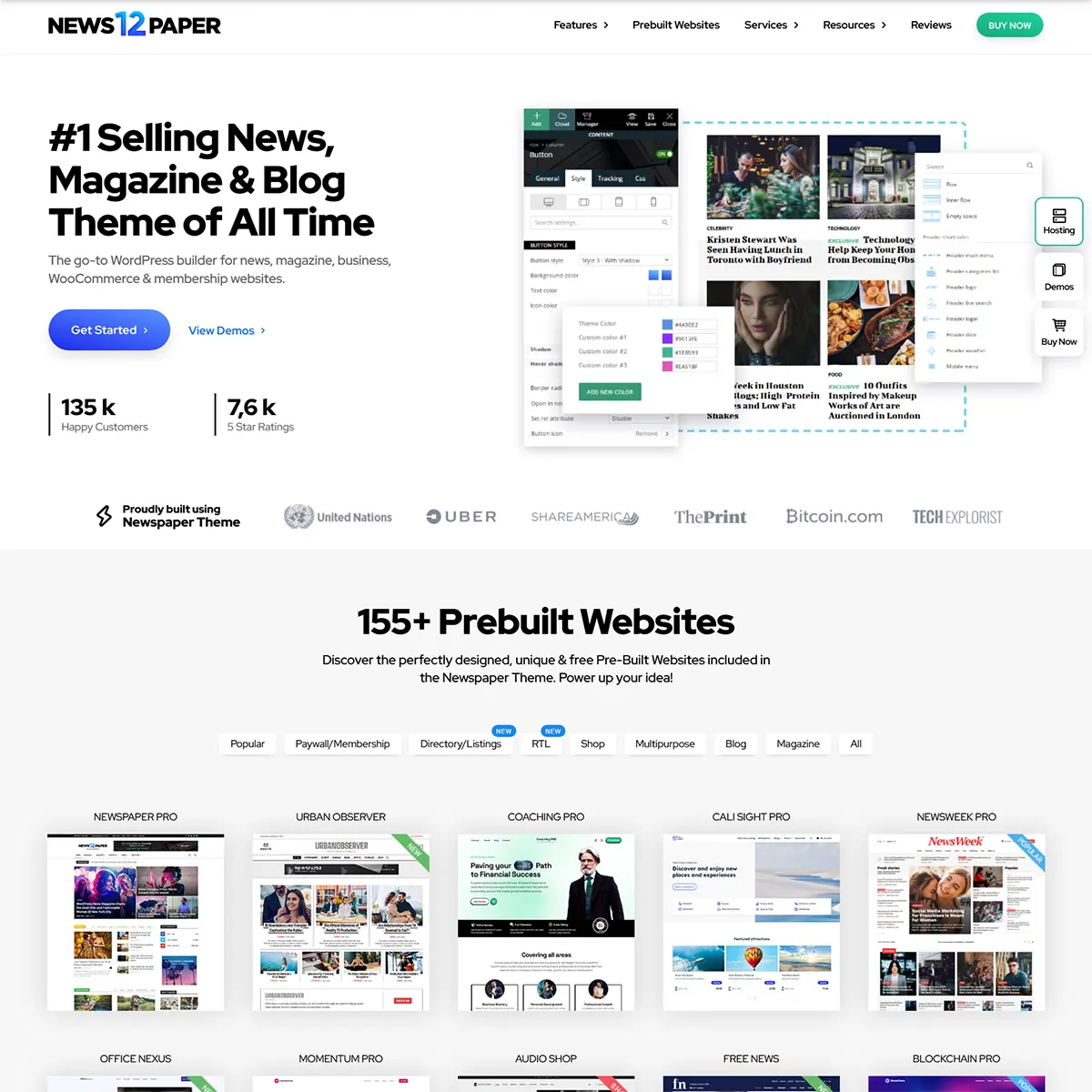 Newspaper – News & WooCommerce WordPress Theme