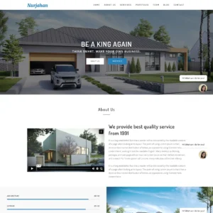 Nurjahan - Architecture & Interior Joomla 5 Template
