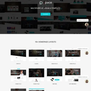 Pace - Responsive MultiPurpose Joomla 5 Template