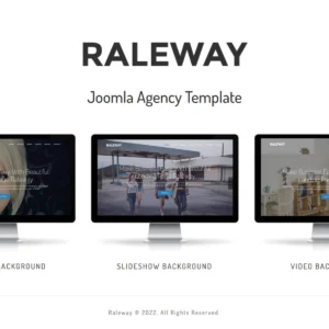 Raleway - Responsive OnePage Joomla 5 Templat
