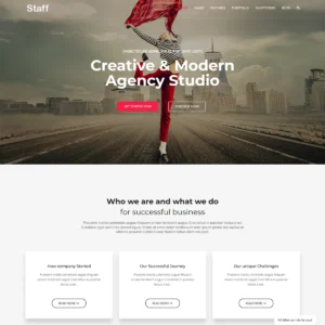 Staff - Responsive Business Joomla 5 Template
