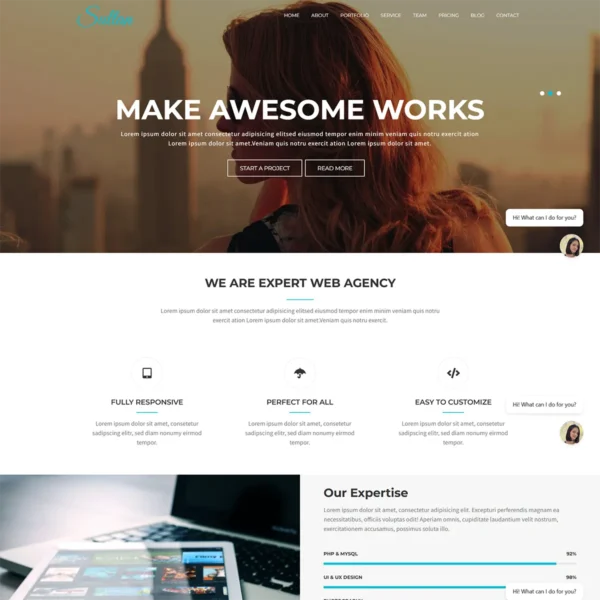 Sultan - One Page Joomla 5 Template