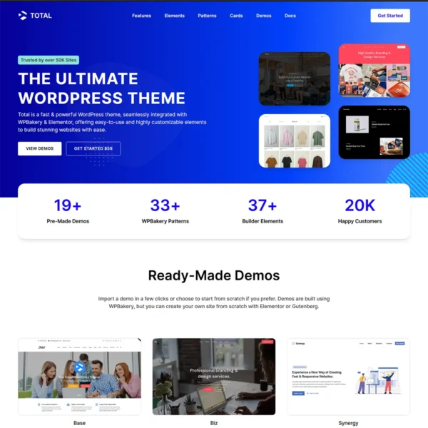 Total - Responsive Multi-Purpose WordPress Theme