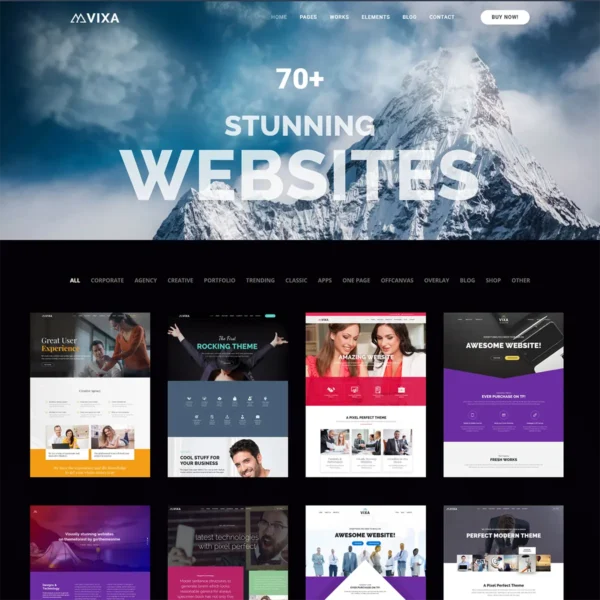 Vixa - MultiPurpose Business Joomla Template