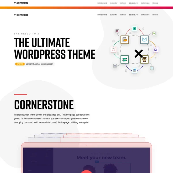X | The Ultimate WordPress Theme